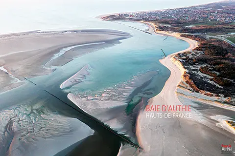 Baie D Authie Cote Sableuse Vue Elargie