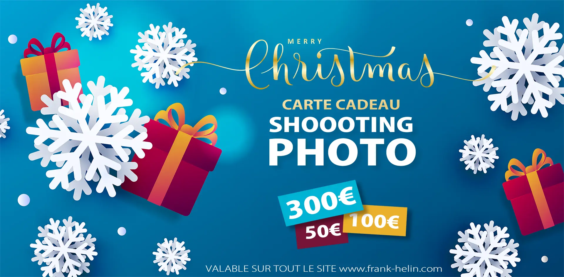 Des cartes cadeaux pour noël